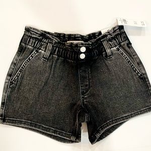 Abercrombie kids 2 buttons shorts black